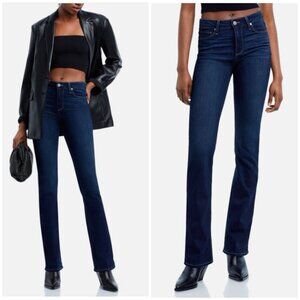 NWT PAIGE Manhattan High Waist Bootcut Jeans $209 Eve Womens 25